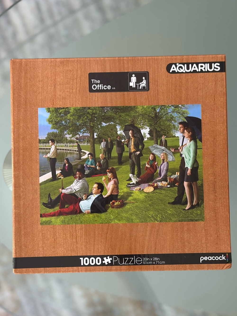 1000-Piece “The Office” Jigsaw Puzzle (Sunday in the Park)